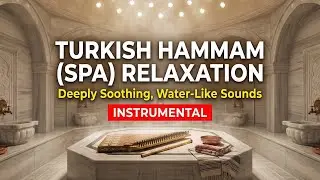 Relaxing Turkish Spa Music: Hammam Peace | 12 Hours Kanun Instrumental Background Music for Massage