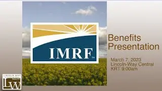 March 7, 2023 - IMRF Presentation | 