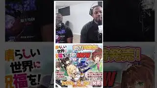 KonoSuba 10th Anniversary Trailer REACTION  #anime #reaction #shorts #trailer #animeedit