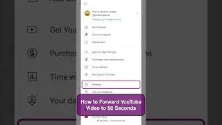 How to Forward YouTube Video to 1 Minute | Skip ahead 60 seconds on YouTube | Fast Forward YouTube