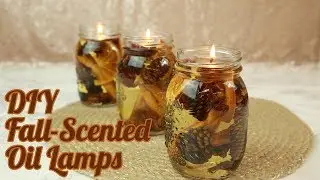DIY Fall-Scented Oil Lamps | HG Craft | HelloGiggles
