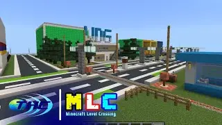 JPL 181 | Perlintasan kereta api Raya Metropolis Belakang | Minecraft Level Crossing 2026 EPS 31