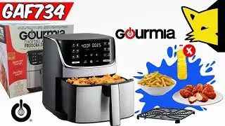 🤔👉Freidora De Aire 6.6 Litros🌫 l 🍽GOURMIA GAF734 l 📦Revisión Y Pruebas📝