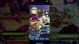 FFBE Global - COW - Wolf of Unknown Origin Rank 1 - Beowolf (with Nora)