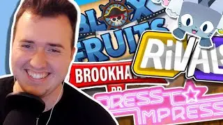 NOOB plays the MOST POPULAR Roblox Games
