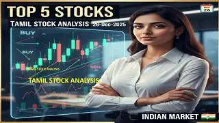 Top 5 Stocks for Tomorrow | Indian Stock Market Analysis | Dec 26, 2025 #NiftyTomorrow #Intraday