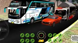 Bus QQ Trans Nabila Telolet Basuri Viral Masha And The Bear Oleng Parah - Bus Simulator - CITY BUS