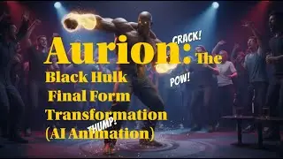 🔥Aurion: The Black Hulk &mdash; Final Form Transformation (AI Animation)