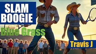 🎸Grand Slam Tennis Boogie Classic Country Banjo Music Yraditional Contry Band Banjo Blue Grass Music