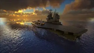 Ark survival Aircraft Carrier (motorboat design)