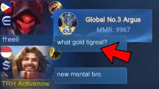 SORRY BUFFED ARGUS BUT TIGREAL IS THE NEW GOLDLANE META!! (dont try💀)