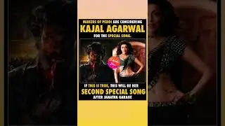 #kajalagarwal item song in #peddi🥰. #shortsfeed #ytindia #movie #upcomingmovie #rc #buchibabu #tfi