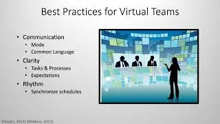 Best practices   Virtual Teams