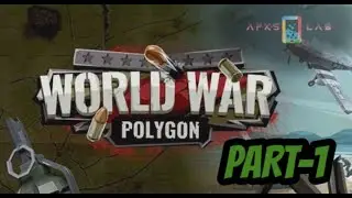 World War Polygon: WW2 Shooter (Android/iOS) Walkthrough Part-1, Tutorial/Mission-1