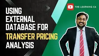 Using of External Database in Transfer Pricing Analysis @TheLearningCA