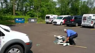 Bert Merriman Destroys a copy machine!!