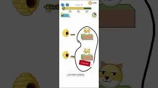 protect the dog from bees//interesting game/ #shortvideo