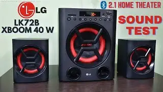 LG LK72B XBOOM 40W Bluetooth Home Theatre Sound Test | Soundbar Replacement ?