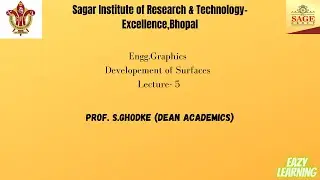 Development of Surfaces (Parallel line Method- Lecture 5)