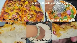 Homemade pizza ki recipe 