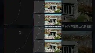 4 types of Speedramp. Which looks better? #SpeedRamp #VideoEditing  #editinghacks #FilmmakingTips