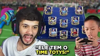 RAF&Atilde;O ENFRENTA TIME DE INSCRITO AO VIVO NO FC 24 MOBILE!