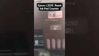 epson L3250 Reset Ink pad counter #epsonl3250 #epsonprinter #epsonreset