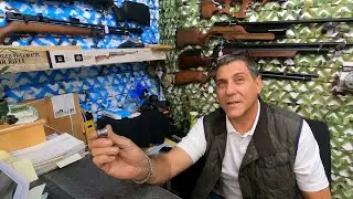 The ADVENTURE VAN visits Pablo at AIRGUN ONE Inc.- AEH HP iguana hunting HATSAN ZEUS .72 Cal