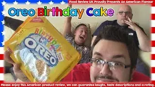 Oreo Birthday Cake (Vanilla Biscuit) Review