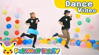 Pi-Pi-Pi-Pi☆Pikachu! -Dance Lesson- | Dance Along | Kids Dance Song | Pok&eacute;mon Song | Pok&eacute;mon Kids TV