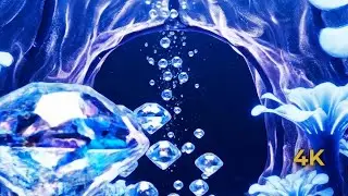 432Hz Deep Focus: Bioluminescent Biosphere | 4K Cinematic Ambient for Gen Alpha