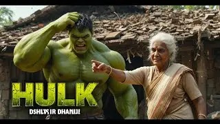 HULK aur Dadi | Chhat Ka Dhamaka | Funny Desi Action Story#thefuntv,hulk video kesy bnain 