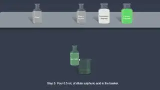 Preparation of double salts: ferrous ammonium sulphate.