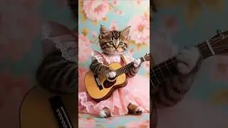 Cute Cat Star Guitarists #cat #catvideos #guitarist