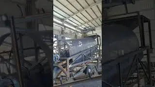 Roller screen，mobile screen #stonecrusher #screen Drum type trommel screen #trommelscreen #money
