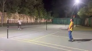 Badminton Match of Satya Verma With Nitin Jaiswal Bhaiya