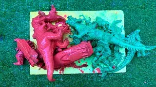 Dinosaurus Jurassic World Dominion: T-rex/ Brachiosaurus/ Skibidi/ train KingKong/ KingGidorah