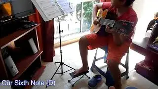 Music n' English - Sim&oacute;n Castro - Guitar Fun Book - Our Sixth Note D