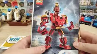 Обзор конструктора LEGO Marvel Avengers Movie 4 76140 Железный Человек: трасформер