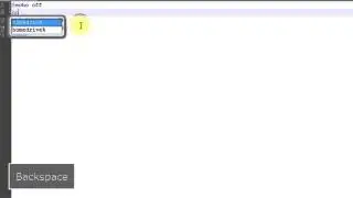 batch file tutorial 3 (set command, getting user input)