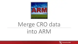 Merge CRO data into ARM