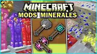 10 Mods de Armaduras, Herramientas y Minerales💎 | Minecraft 1.20.1 y otras versiones