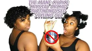 The Mane Choice Crystal Orchid Biotin Infused Styling Gel | GabbyBaddd Curly