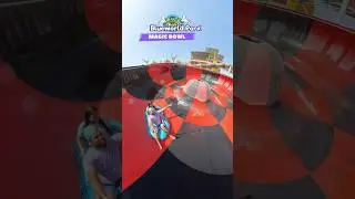 Blue world water park | Magic bowl ride #shorts