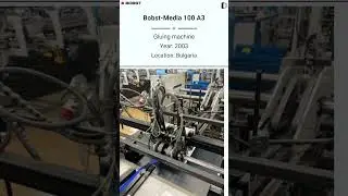 Used Gluing Machine | Bobst-Media 100 A3 for SALE @Machinedalal