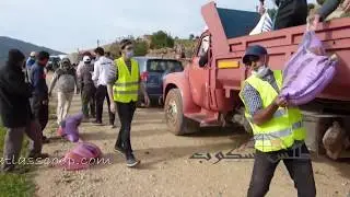 قفف مساعدات تصل مئات الأسر بواويزغت اسكسي وبين الويدان(