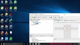 How To Add A Image Or Icon To A Button On Jframe Button Using Netbeans Java Video Tutorial