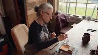 Bow maker Susan Lipkins specializes in bass bows