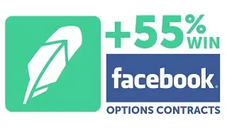 +55% win on $FB (Facebook) Put Options Trade : Robinhood Account