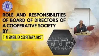Role and responsibilities of board of directors of a Cooperative Society